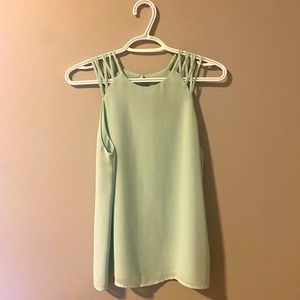 Light blue camisole style blouse